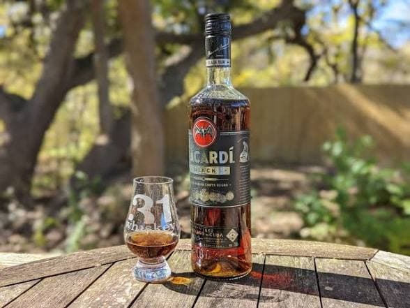 Bacardi Dark-Bottle