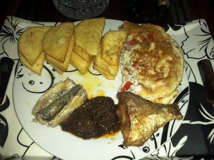 Assorted yam chips